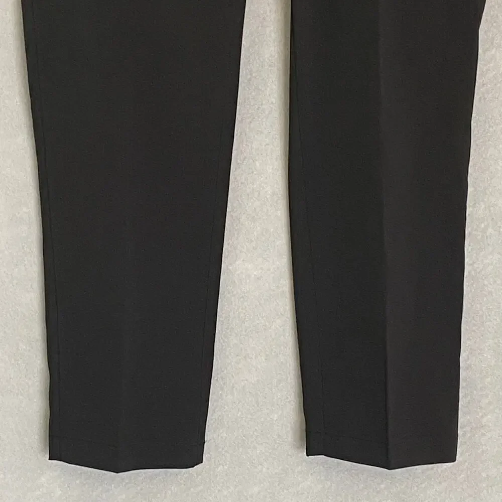 Perry Ellis Men's Large Techworks Pant Slim Fit Stretch Drawstring Black NEW